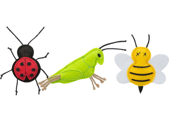 Trixie Filzinsekten mit Katzenminze, 48 Stück