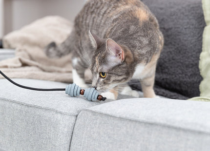 Trixie Spielangel CityStyle - Katzenangel, Holz und Filz