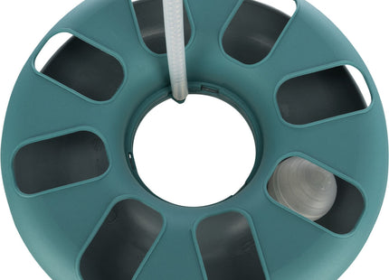 Trixie Spielring mit Fellmaus, 24 cm - Interaktives Katzenspielzeug mit kuscheliger Fellmaus für stundenlangen Spielspass