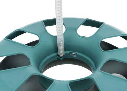 Trixie Spielring mit Fellmaus, 24 cm - Interaktives Katzenspielzeug mit kuscheliger Fellmaus für stundenlangen Spielspass