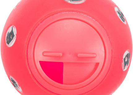 Trixie Snacky Snack Ball für Katzen Ø 7.5 cm, interaktives Spielzeug für Katzen, Futterball für Leckerlis, robustes Kunststoffmaterial, fördert die geistige und körperliche Aktivität der Katze