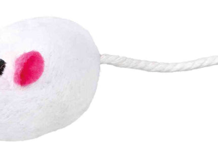 Trixie Maus mit Schelle Plüsch Katzenminze 5 cm 160 Stück