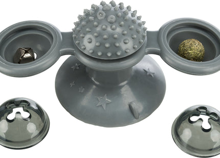 Trixie Fensterkreisel TPR mit Katzenminze 16cm