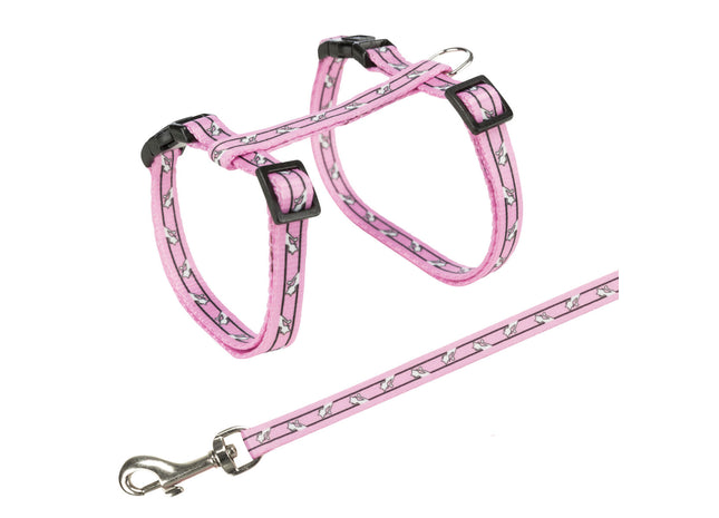 Trixie Katzengarnitur weiss bedruckt mit Katzen