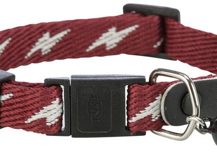 Trixie Katzenhalsband My Home - rot, mit Adresslasche