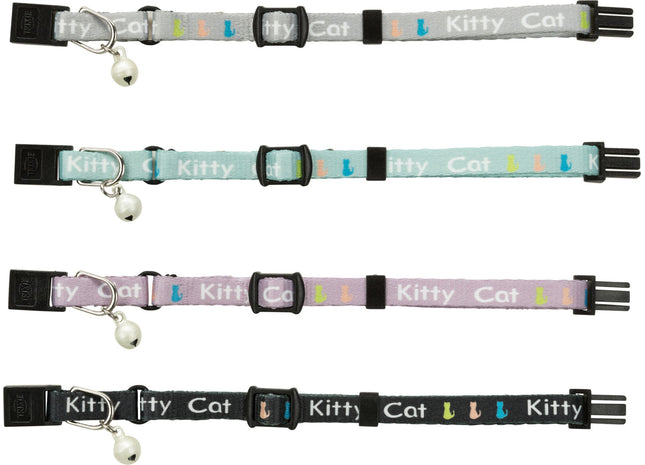 Trixie Kätzchen-Halsband Kitty Nylon - hochwertiges und sicheres Halsband für Kätzchen, verstellbar und bequem, in verschiedenen Farben erhältlich