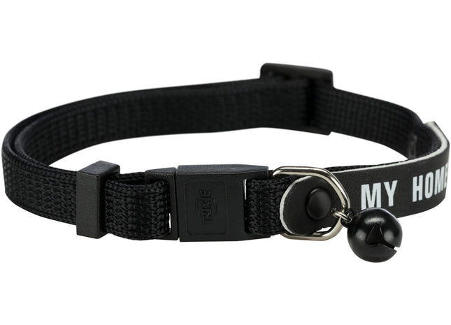 Trixie Katzenhalsband My Home mit Adresslasche - hochwertiges und praktisches Zubehör für Katzenbesitzer