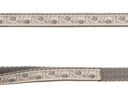Trixie Katzengeschirr mit Leine - grau beige, verstellbar