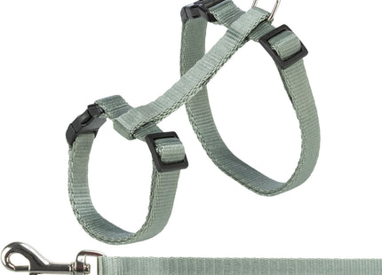 Trixie Katzengeschirr mit Leine – verstellbar, bunt