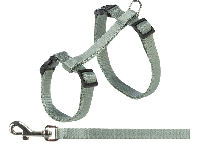 Trixie Katzengeschirr mit Leine – verstellbar, bunt