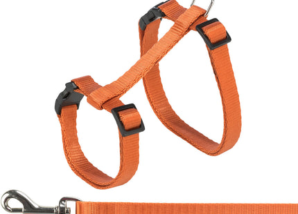 Trixie Katzengeschirr mit Leine – verstellbar, bunt