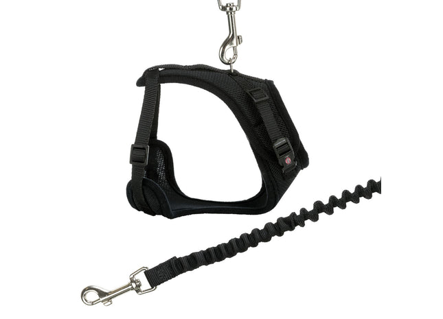 Trixie Mesh Y-Geschirr Katze mit elastischer Leine