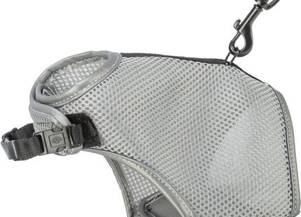 Trixie Softgeschirr Katze mit Leine grau