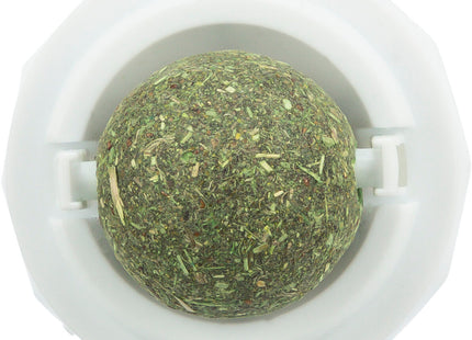 Trixie Katzenminze Ball mit Halterung - ø5cm, grün