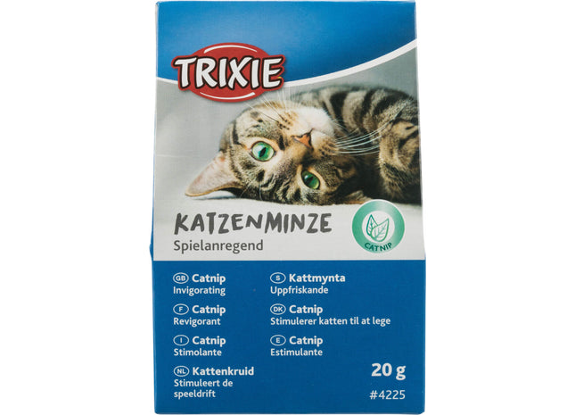 Trixie Katzenminze 20 g - hochwertige Katzensnack-Zutat für Spiel und Spass