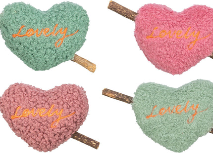 Trixie Matatabi Herz - plüschiges Katzenspielzeug bunt