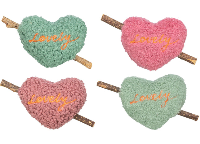 Trixie Matatabi Herz - plüschiges Katzenspielzeug bunt