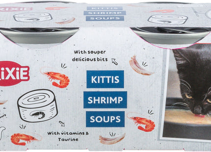Trixie Soup mit Huhn & Shrimps - Katzenfutter flüssig