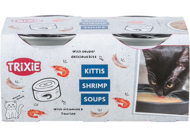 Trixie Soup mit Huhn & Shrimps - Katzenfutter flüssig