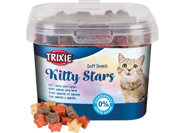 Trixie Soft Snack Kitty Stars - weiche Katzensnacks, 6 Stück