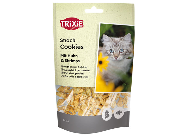 Trixie Cookies mit Huhn & Garnele - Katzen-Snack 50g
