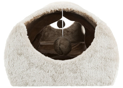 Trixie Kratztunnel - Katzenhöhle lichtgrau/braun