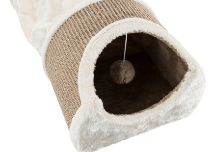 Trixie Kratztunnel - Katzenhöhle lichtgrau/braun