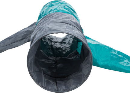 Trixie Crunch Rascheltunnel - Interaktives Spielzeug für Katzen mit knisterndem Material