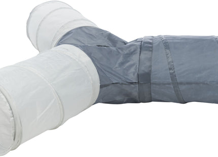 Trixie Spieltunnel für Katzen - Ideales Spielzeug für aktive Katzen, fördert Bewegung und Spielspass