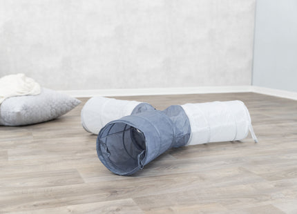 Trixie Spieltunnel für Katzen - Ideales Spielzeug für aktive Katzen, fördert Bewegung und Spielspass