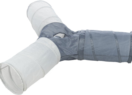 Trixie Spieltunnel für Katzen - Ideales Spielzeug für aktive Katzen, fördert Bewegung und Spielspass