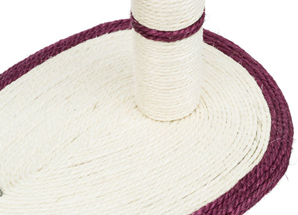 Trixie Kratzbaum mit Catnip, 50 cm - ideal für Katzen zum Krallenwetzen und Spielen