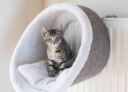 Trixie Hängehöhle rund weiss/grau für Heizkörper