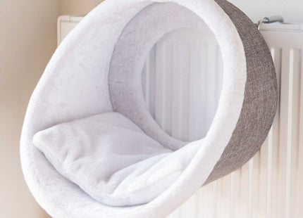 Trixie Hängehöhle rund weiss/grau für Heizkörper