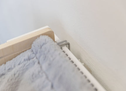 Trixie Hängematte – Holz, grau, 47×24×38 cm