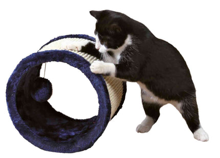 Spielrolle für Katzen in Blau aus strapazierfähigem Sisal von Trixie
