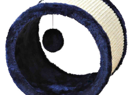 Spielrolle für Katzen in Blau aus strapazierfähigem Sisal von Trixie