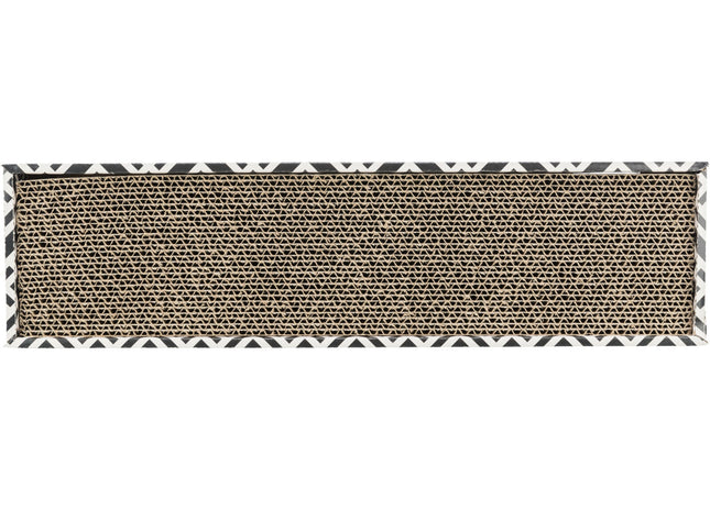 Trixie Scratchy Kratzpappe mit Catnip 50 cm - hochwertiges Katzenspielzeug für die Krallenpflege