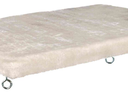 Gemütliches Sitzbrett für Katzen in Weiss - perfekter Ruheplatz für deine Samtpfote