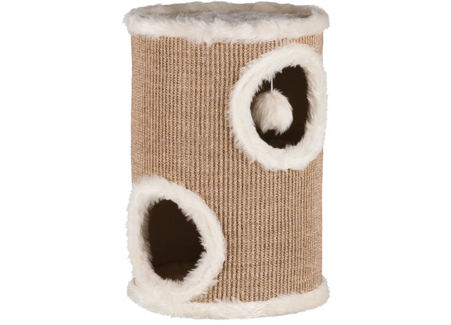 Trixie Cat Tower Edoardo - Stabiler und stilvoller Katzenturm für die Wohnungseinrichtung