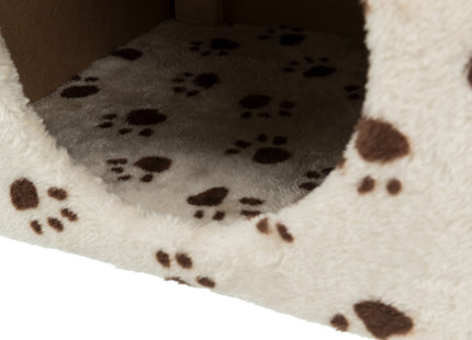 Trixie Kratzbaum Zamora - 61 cm, beige mit Pfoten