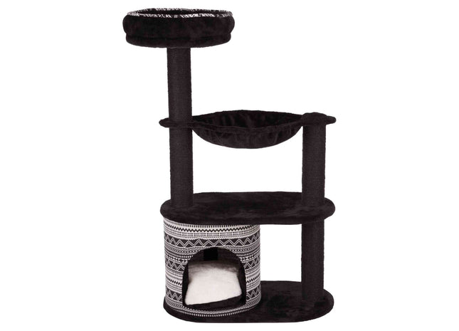 Trixie Kratzbaum Giada - Katzenkratzbaum schwarz/weiss 112cm