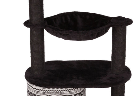 Trixie Kratzbaum Giada - Katzenkratzbaum schwarz/weiss 112cm
