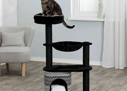 Trixie Kratzbaum Giada - Katzenkratzbaum schwarz/weiss 112cm