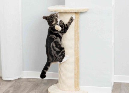 Beige Kratzsäule Lorca von Trixie für glückliche Katzen