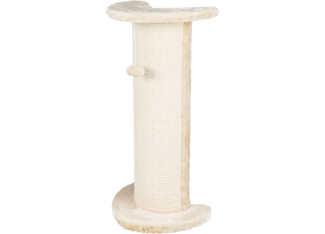 Beige Kratzsäule Lorca von Trixie für glückliche Katzen