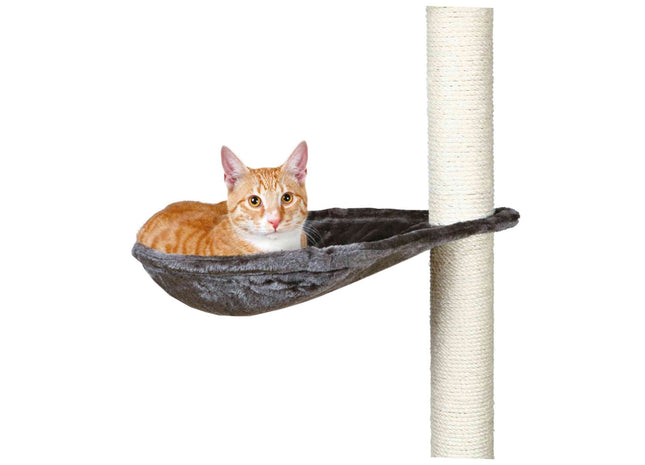 Trixie Liegemulde - Katzenliege, Metallring, platingrau