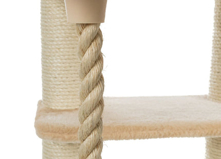 Trixie Kratzbaum Salamanca – Beige, 138 cm Höhe