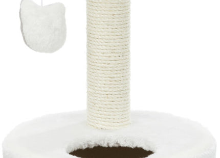 Trixie Kratzbaum Nuria - Katzenkratzbaum weiss/grau 71cm