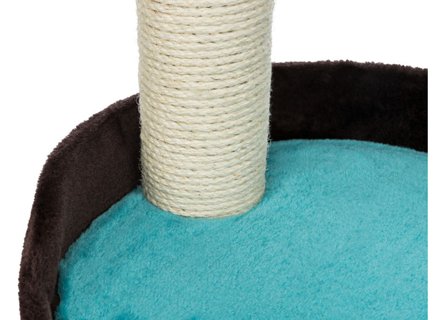Trixie Kratzbaum Lugo braun-aquamarin 103cm